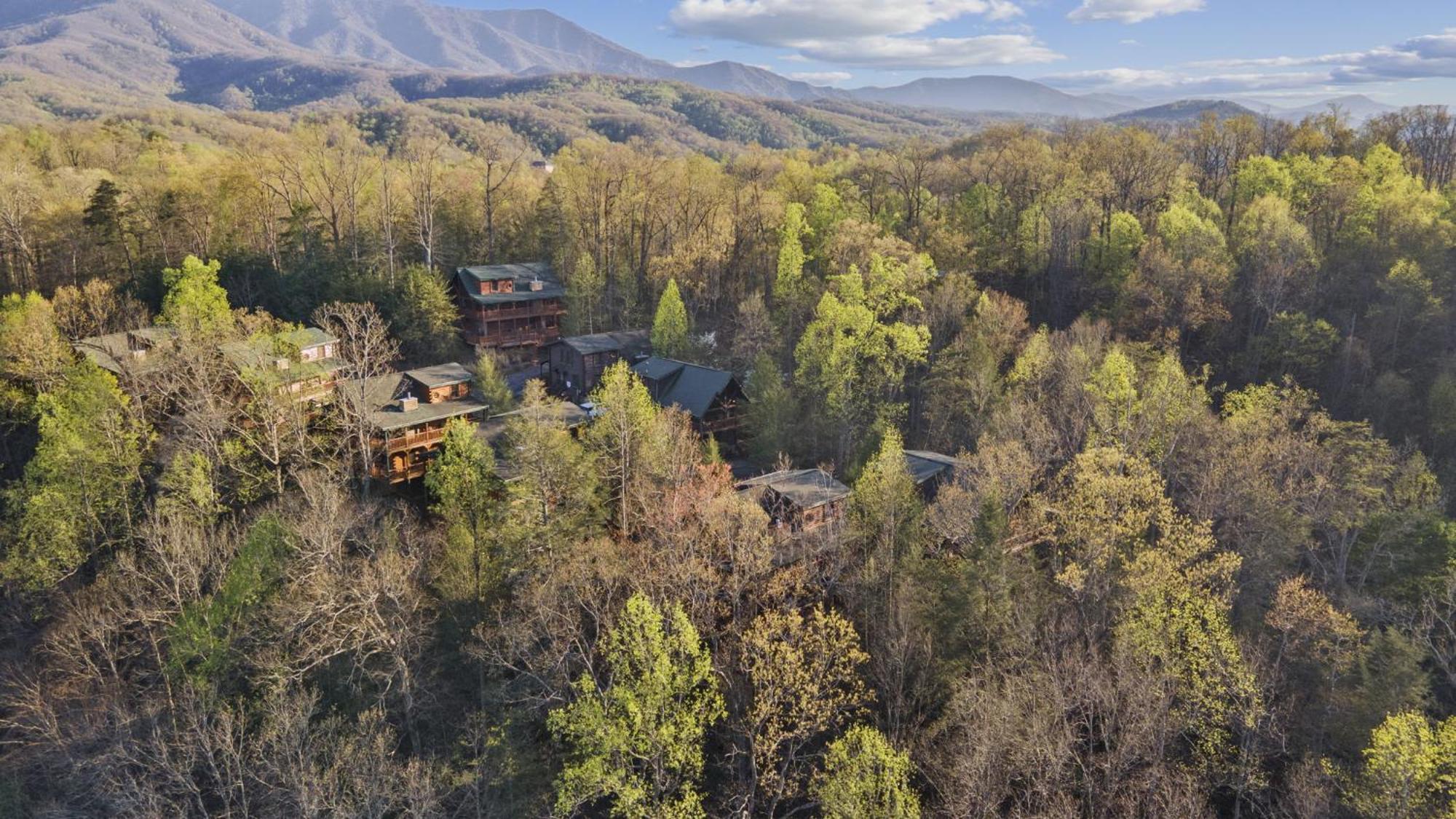 Stunning Mountain Cabin W Hot Tub Гетлинбург Екстериор снимка